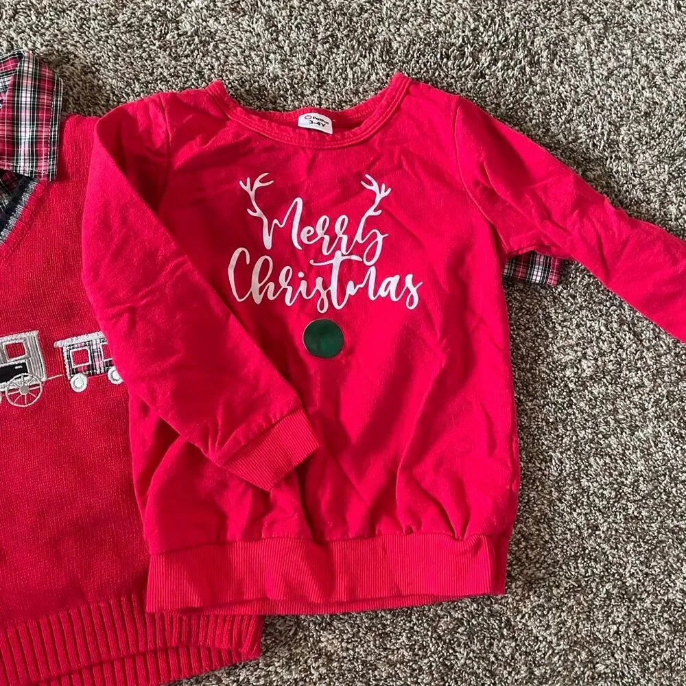 3T boys Christmas/winter clothing bundle